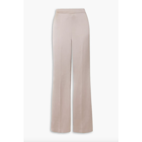 Huishan Zhang Iman Satin Flared Pants - Picture 2 of 13